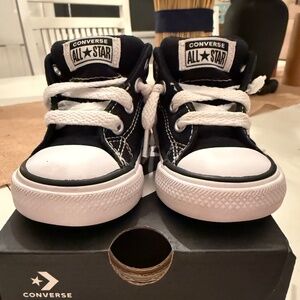 Converse All-Star Toddler Black hightop shoes